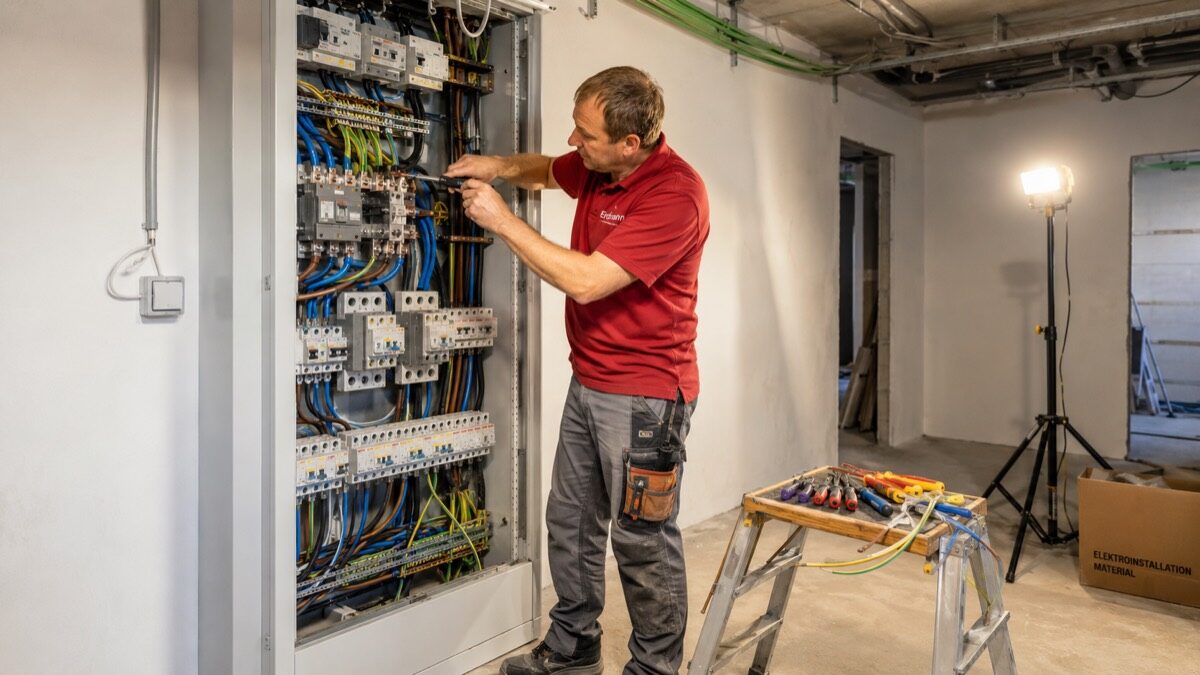 Elektroinstallation · Verteilerbau