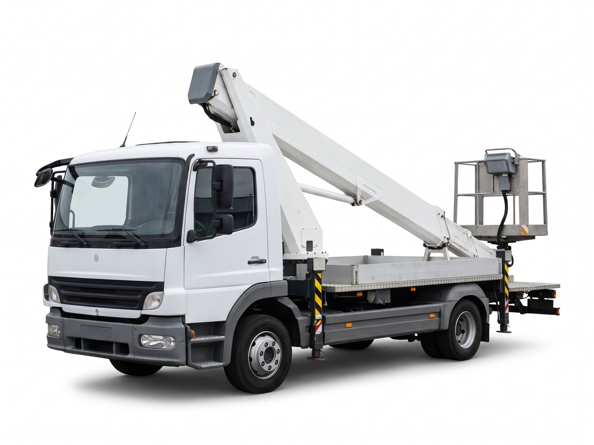 LKW-Arbeitsbühne 23 m (7,5 t) mieten – Erdmann Vermietung, Prignitz