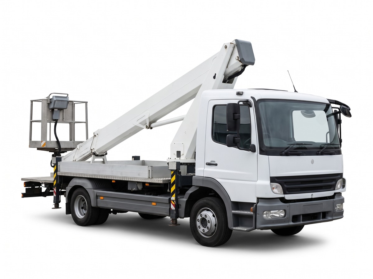 LKW-Arbeitsbühne 30 m (7,5 t) mieten – Erdmann Vermietung, Prignitz