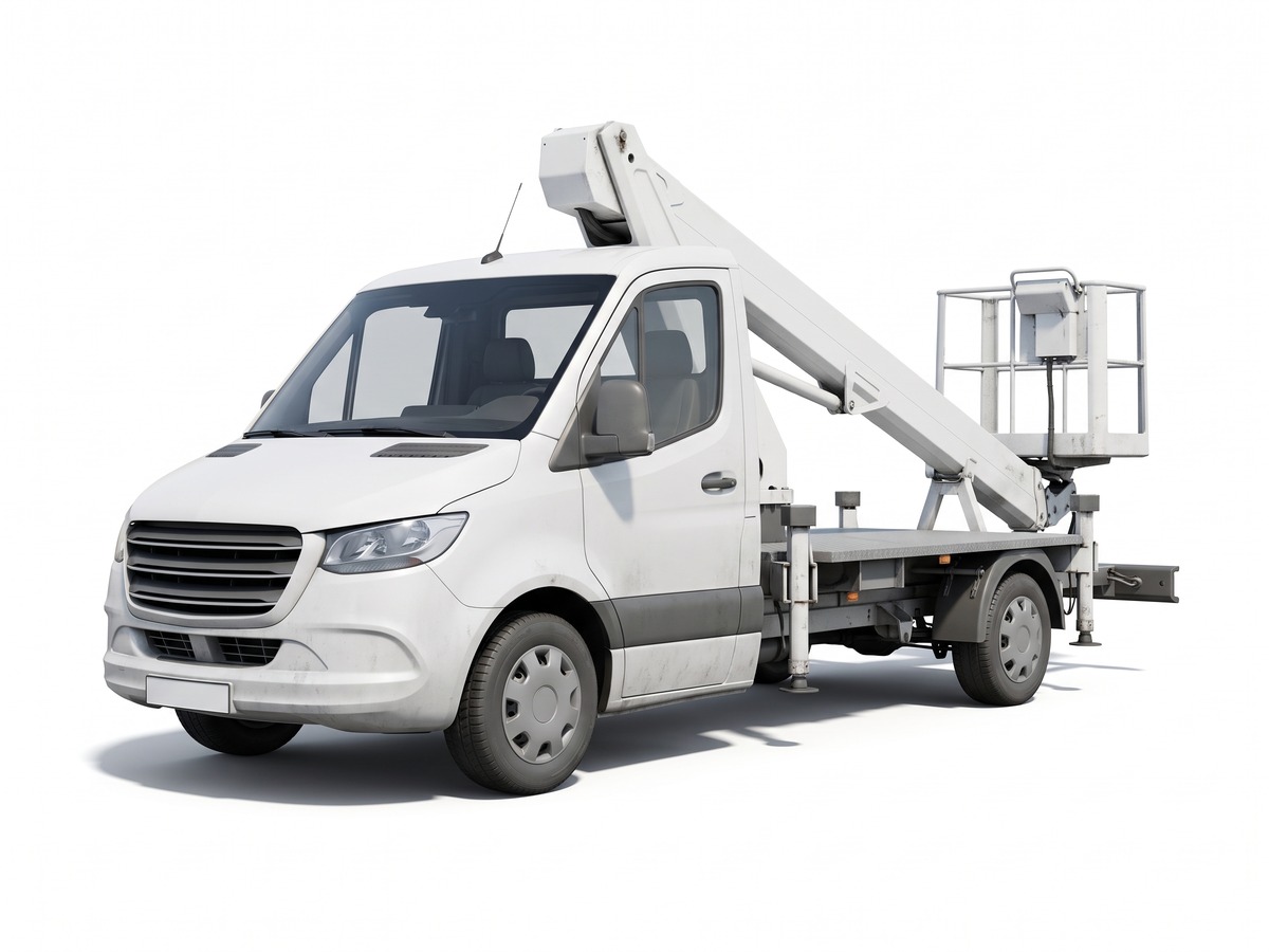 LKW-Arbeitsbühne 22 m (3,5 t) mieten – Erdmann Vermietung, Prignitz