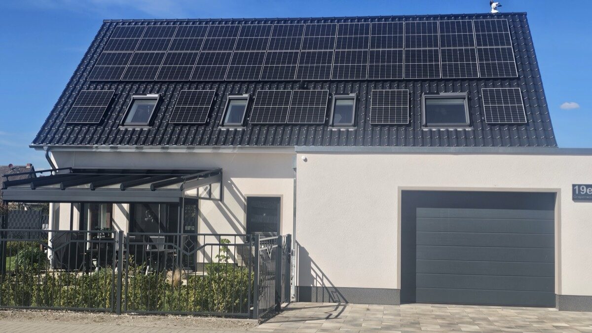 PV-Anlage mit Speicher