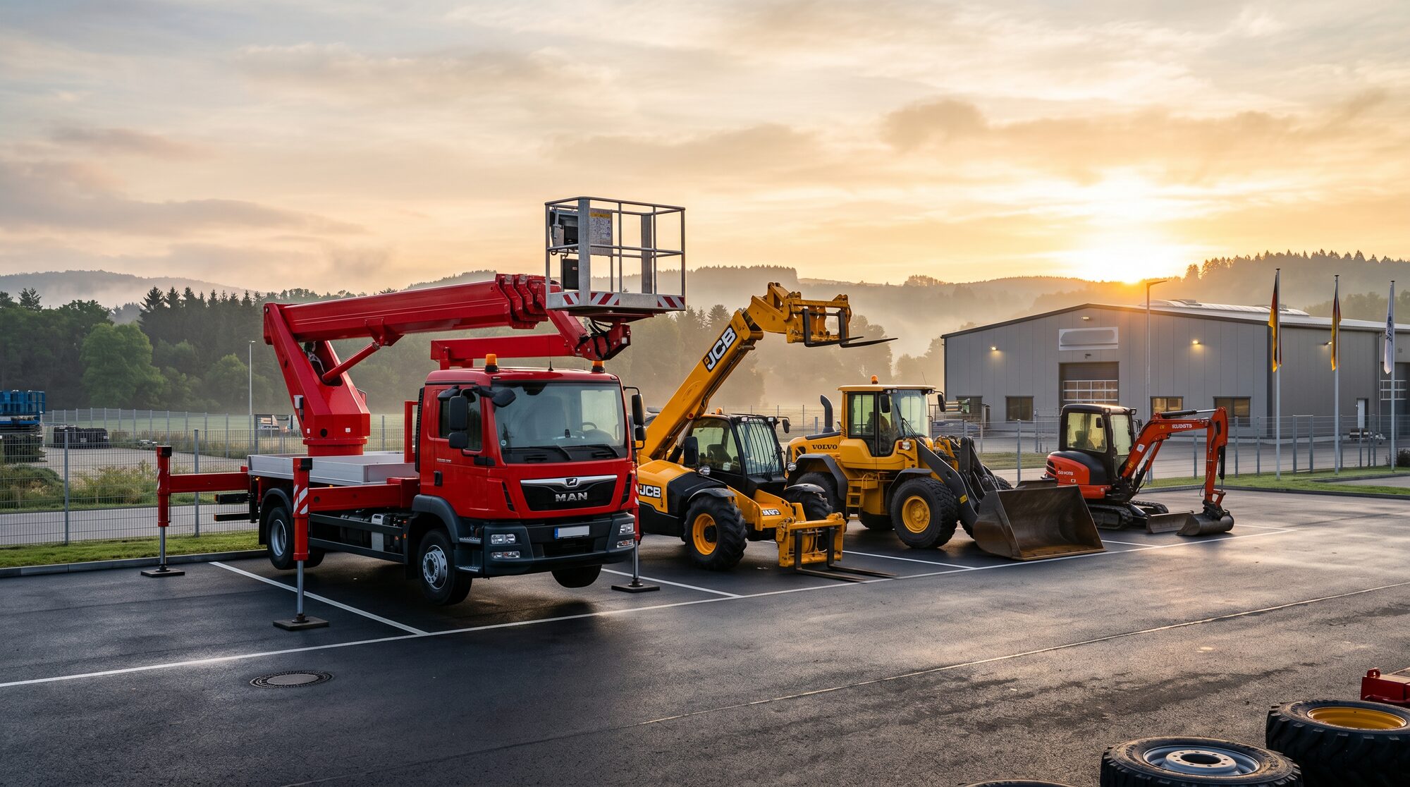 Fuhrpark Erdmann · Vermietung